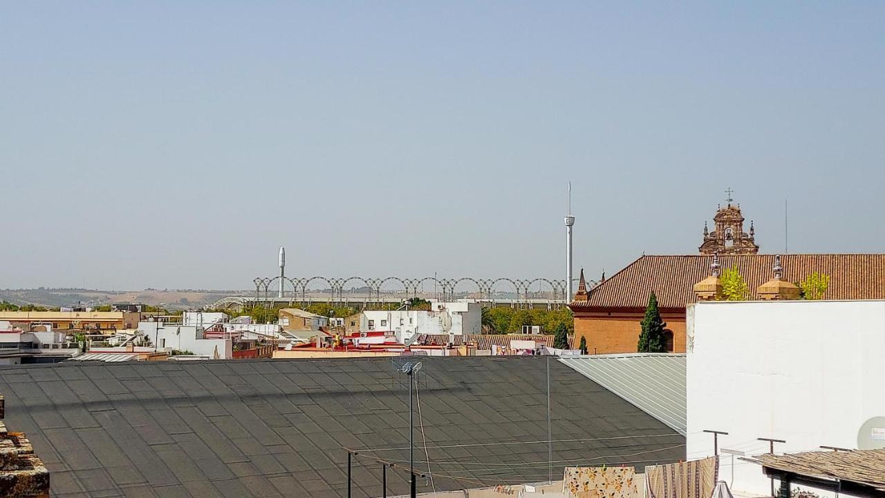 Atico En Calatrava - Vistas Y Gran Terraza Privada Apartman Sevilla Kültér fotó