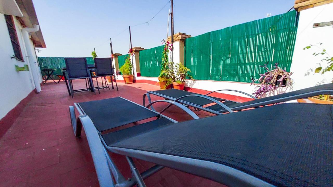 Atico En Calatrava - Vistas Y Gran Terraza Privada Apartman Sevilla Kültér fotó